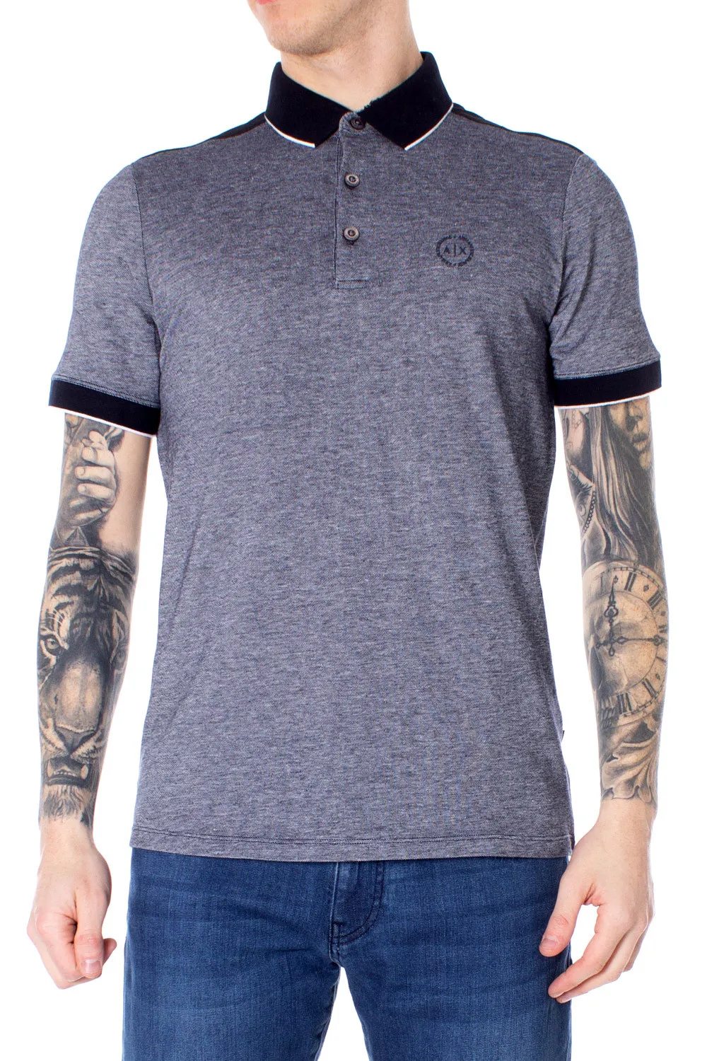 Herren Polo Blau 197968