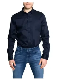 Armani Exchange Herren Langarmhemd