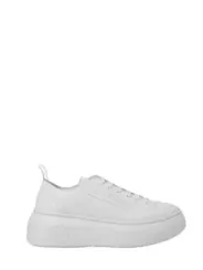 Weiße Armani Exchange Sneaker seitlich