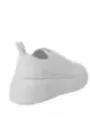 Weiße Armani Exchange Leder Sneaker