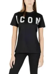 Icon Damen T-Shirt Schwarz | online kaufen
