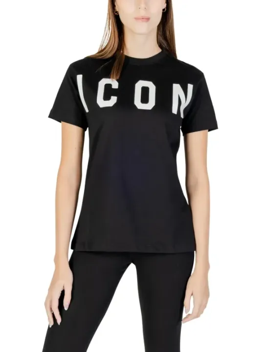 Icon Damen T-Shirt Schwarz | online kaufen