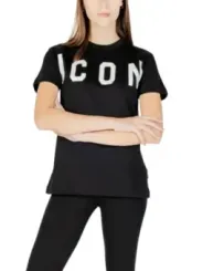 Icon Damen T-Shirt Schwarz | online kaufen