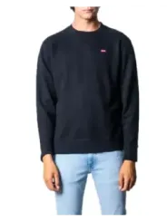 Dunkelblauer Levi's Rundhals-Sweatshirt