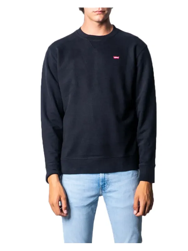 Dunkelblauer Levi's Rundhals-Sweatshirt