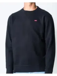 Schwarzer Levi's Crewneck Sweatshirt für Herren