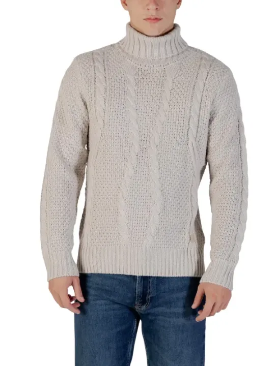Gianni Lupo Herren Pullover Grau | online kaufen