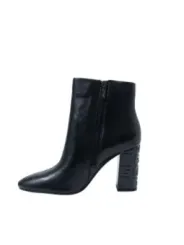 Schwarzer Guess Stiefel mit Absatz