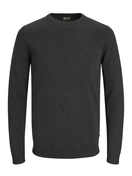 Grauer Jack & Jones Strickpullover