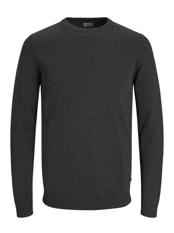 Grauer Jack & Jones Strickpullover