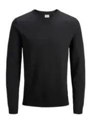 Dunkelgrauer V-Ausschnitt Pullover Jack & Jones