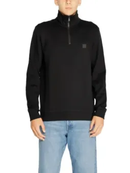 Boss Herren Fleece Schwarz mieten – Flex-Fashion Verleih