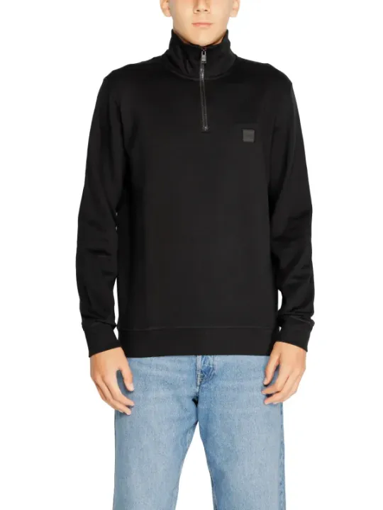 Boss Herren Fleece Schwarz | online kaufen