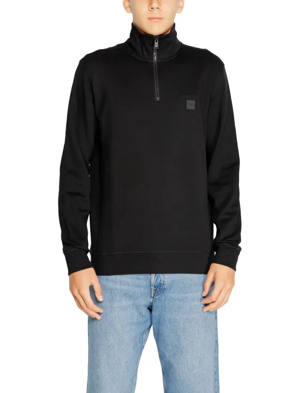 Boss Herren Fleece Schwarz | online kaufen