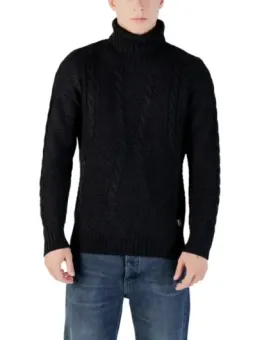 Gianni Lupo Herren Pullover Schwarz | online kaufen