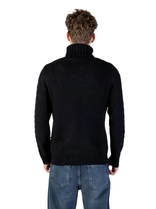 Gianni Lupo Herren Pullover Schwarz | online kaufen