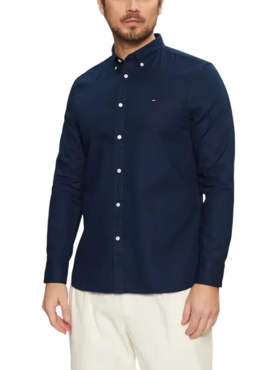Tommy Hilfiger Herren Hemd Blau | online kaufen