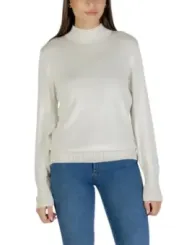 Ichi Damen Pullover Weiß | online kaufen