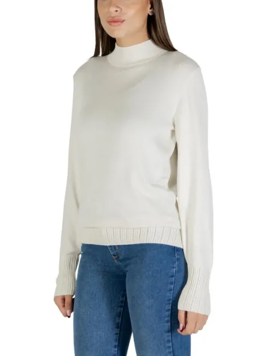 Ichi Damen Pullover Weiß | online kaufen