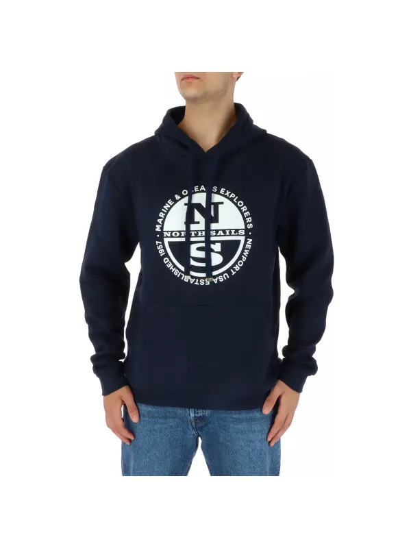 North Sails Herren Fleece Blau | online kaufen