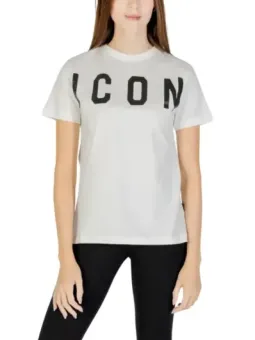 Icon Damen T-Shirt Weiß mieten - Flex-Fashion Verleih