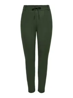 Grüne Hose mit elastischem Bund