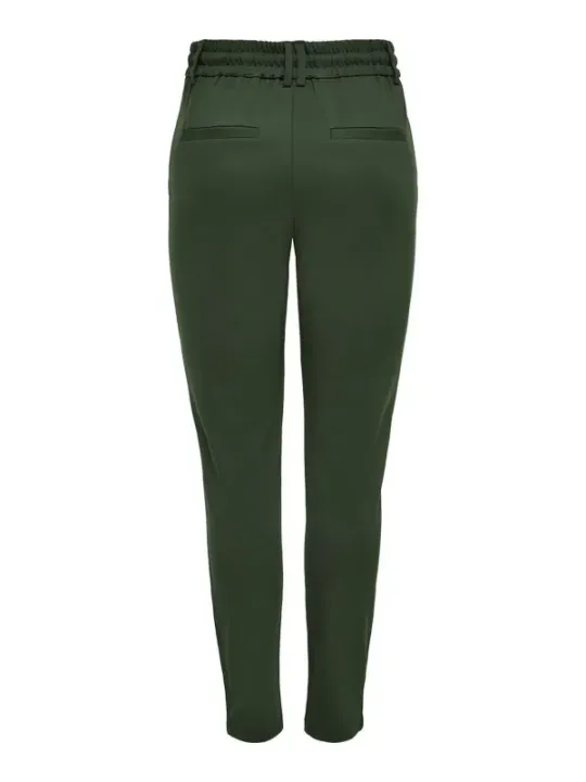 Grüne Damen Jogginghose mit Kordelzug