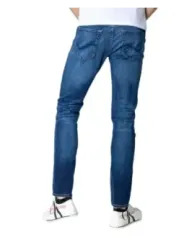 Blaue Jack & Jones Straight Jeans
