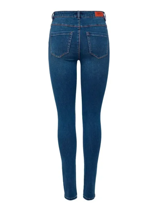 Blaue Skinny Jeans für Damen