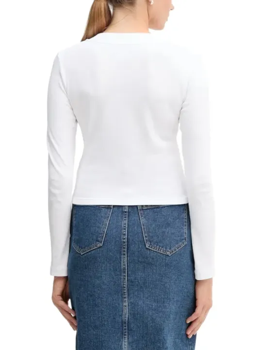 Calvin Klein Jeans Damen T-Shirt Weiß | online kaufen