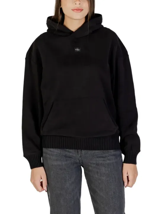 Calvin Klein Jeans Damen Fleece Schwarz | online kaufen