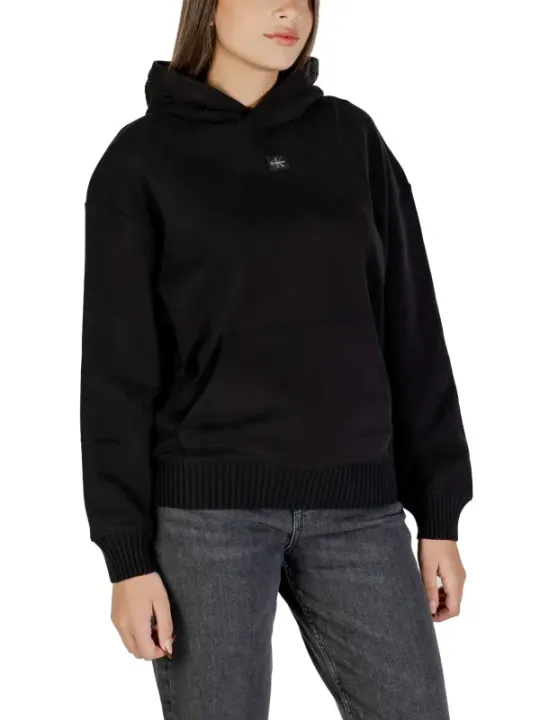 Calvin Klein Jeans Damen Fleece Schwarz | online kaufen