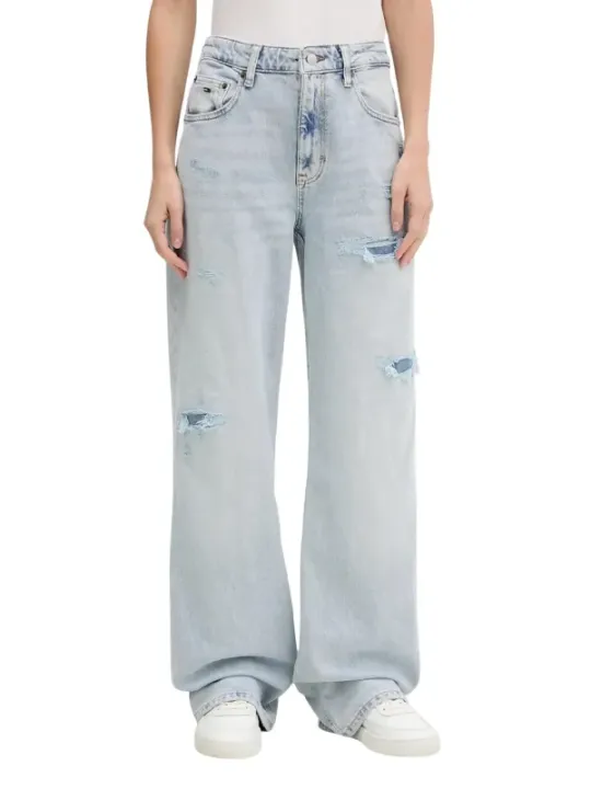 Tommy Hilfiger Jeans Damen Jeans Azurblau | online kaufen