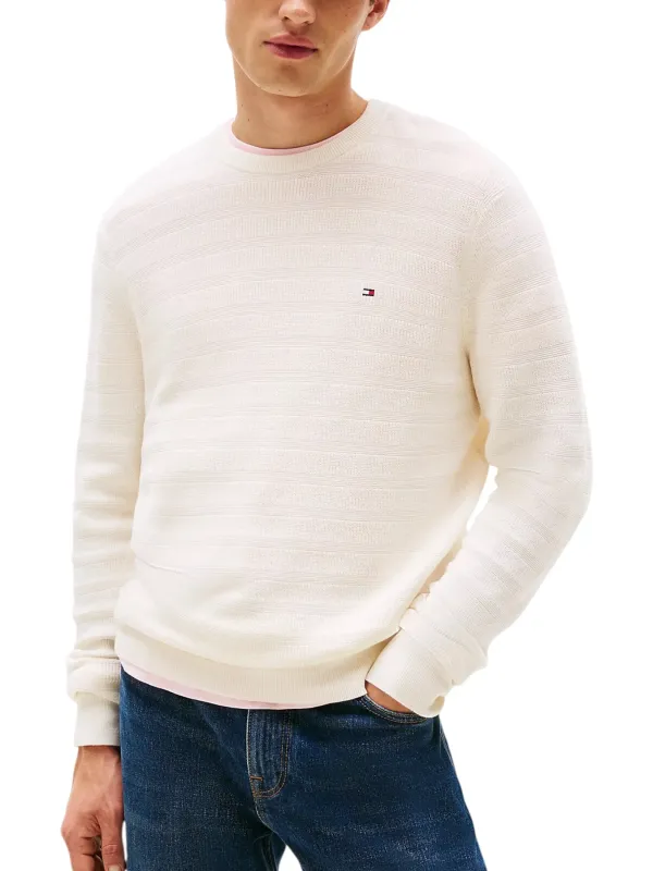 Tommy Hilfiger Herren Pullover Weiß | online kaufen