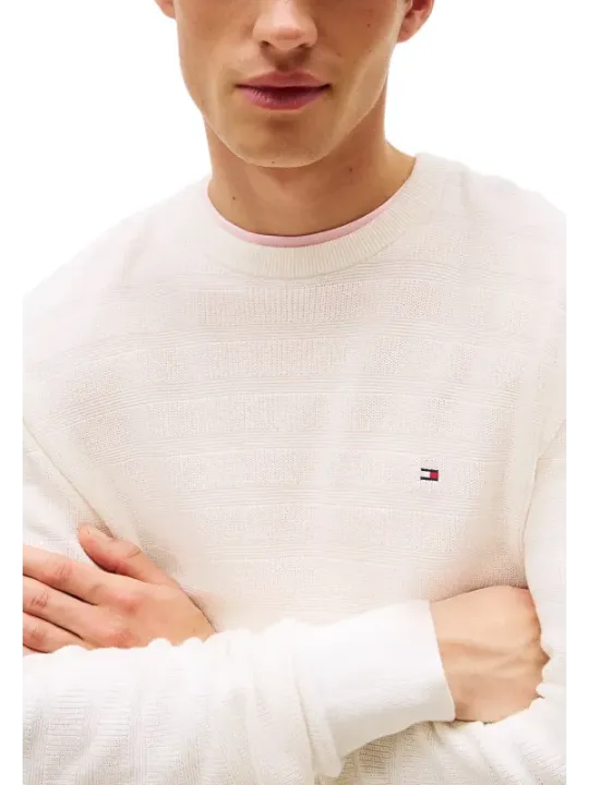 Tommy Hilfiger Herren Pullover Weiß | online kaufen