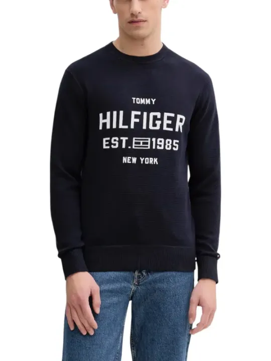 Tommy Hilfiger Herren Pullover Blau | online kaufen