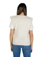 Ichi Damen Weste Beige | online kaufen
