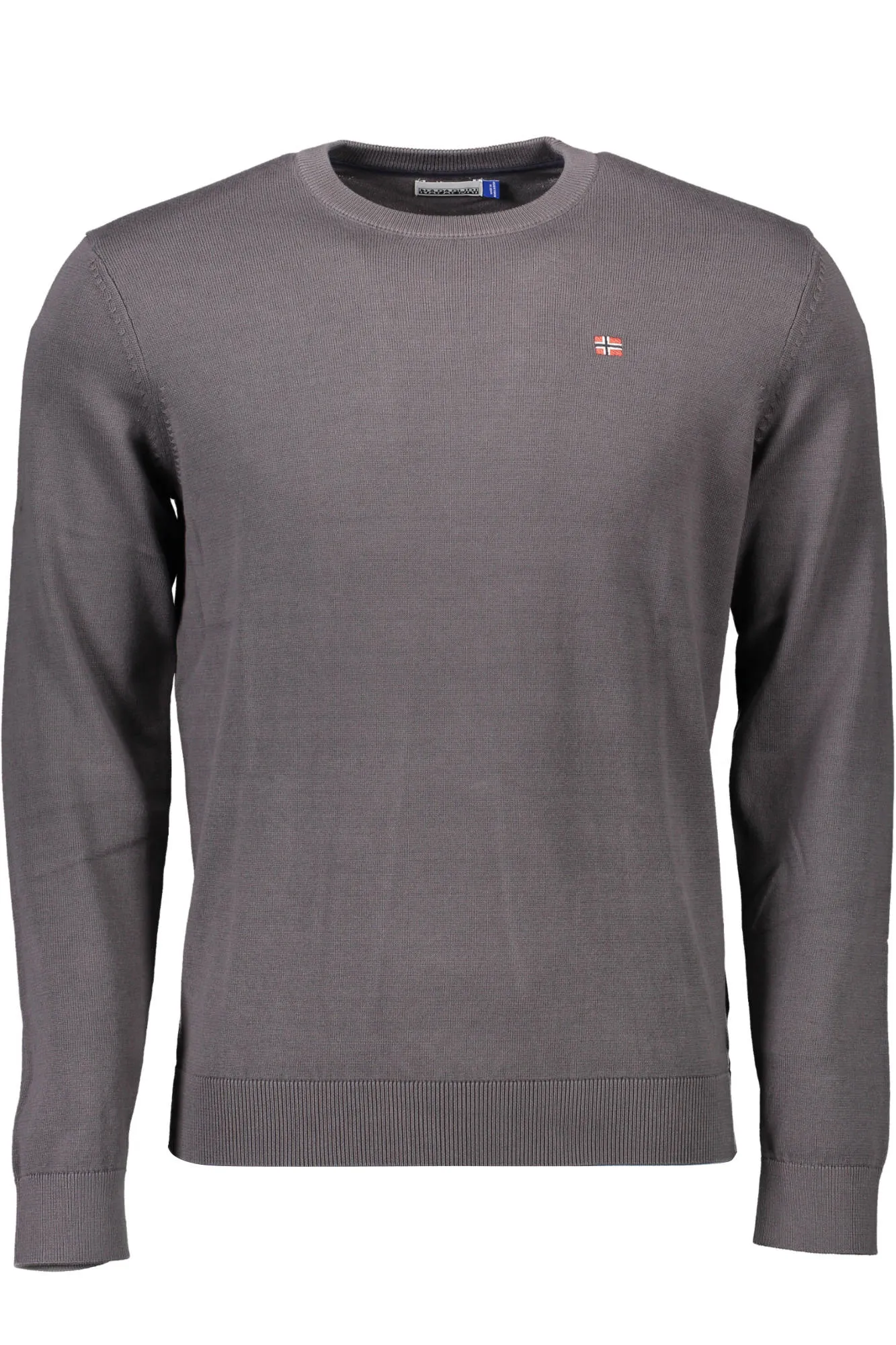 Herren Langarmshirt Grau NP0A4FQ7-DROZ-3_GRIGIO_198-DARK-GREY-S