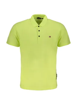 Napapijri Herren Poloshirt Gelb 2XL mieten bei Flex-Fashion