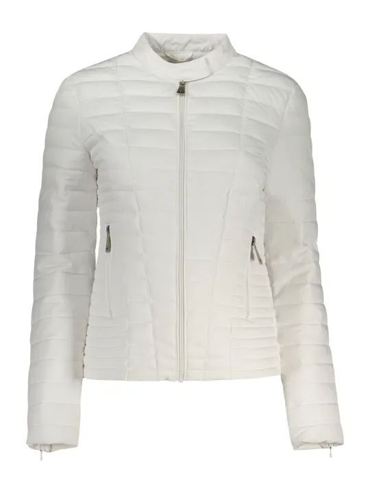 GUESS Damen Langarmjacke Weiß mieten - Flex-Fashion Verleih