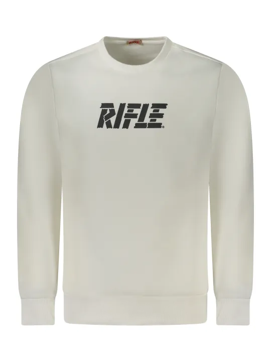 RIFLE Herren Sweatshirt Weiß mieten | Flex-Fashion Verleih