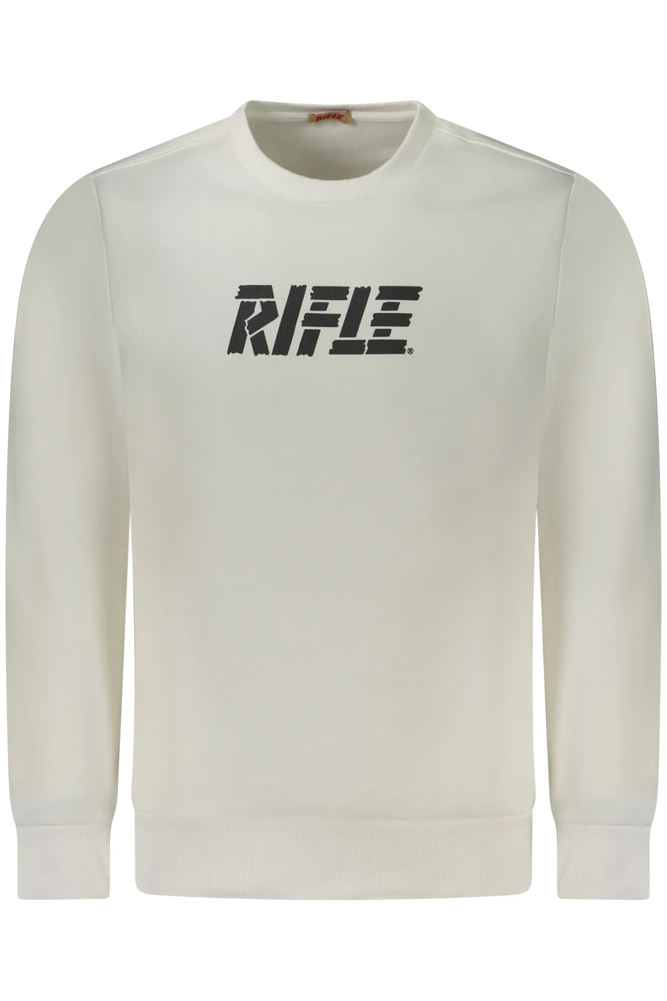 Herren LANGARM-SWEATSHIRT Weiß RFF015_BIOFFWHI
