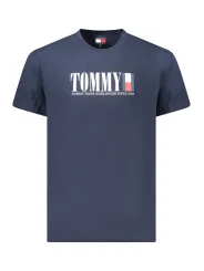 Tommy Hilfiger Herren T-Shirt Blau leihen | Flex-Fashion