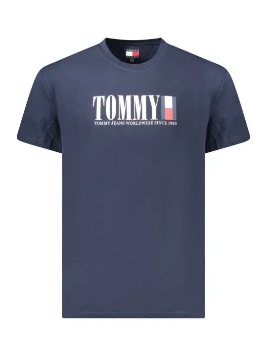 Tommy Hilfiger Herren T-Shirt Blau leihen | Flex-Fashion