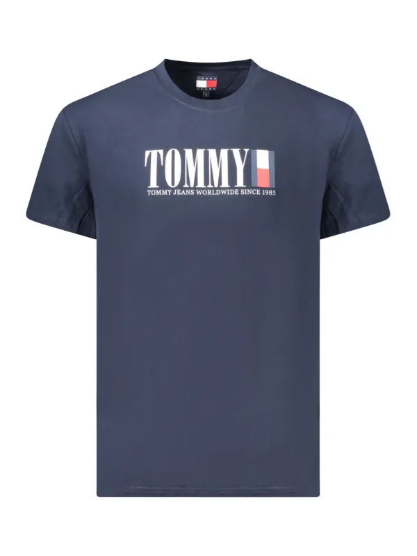 Tommy Hilfiger Herren T-Shirt Blau leihen | Flex-Fashion