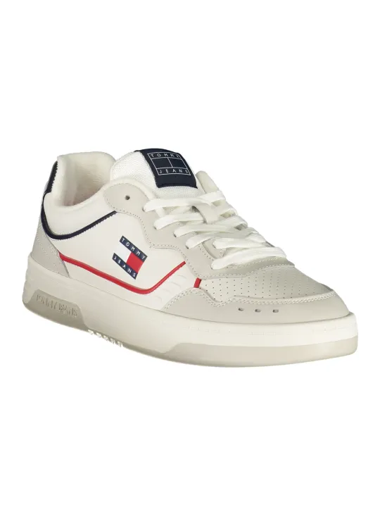 Tommy Hilfiger Herren Sneaker Weiß mieten | Flex-Fashion