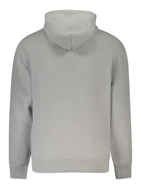 Calvin Klein Herren Kapuzensweatshirt Grau leihen | Flex-Fashion