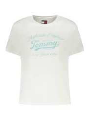 Tommy Hilfiger Damen T-Shirt Weiß mieten – Flex-Fashion Verleih