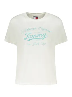 Tommy Hilfiger Damen T-Shirt Weiß mieten – Flex-Fashion Verleih