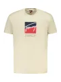 Tommy Hilfiger Herren T-Shirt Beige leihen bei Flex-Fashion